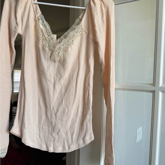 Free people off white blouse. - Picture 5 of 6
